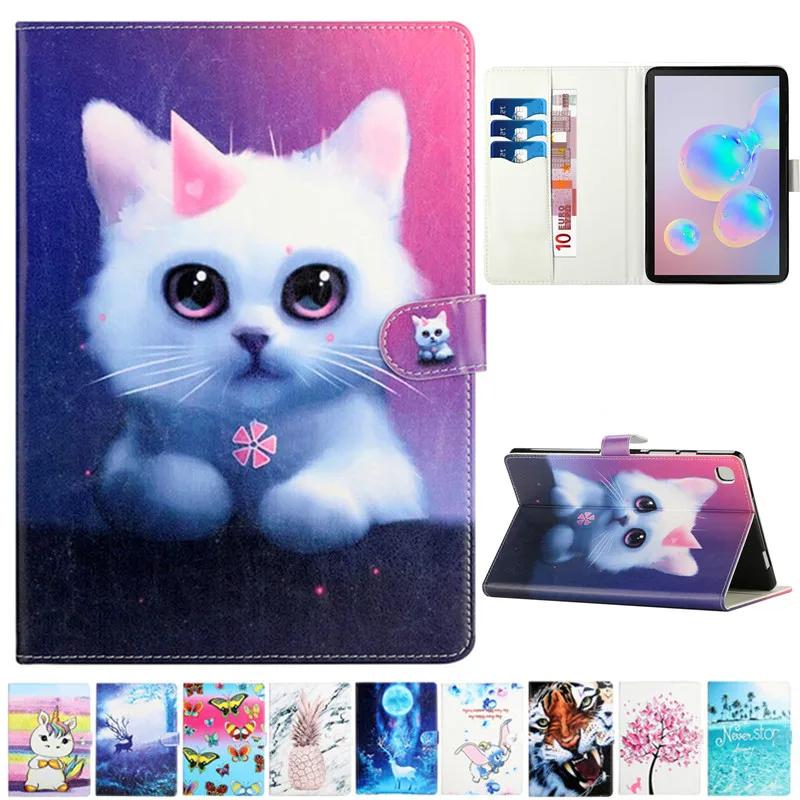 

Tablet Case For Samsung Galaxy Tab A7 10.4 inch 2020 SM-T500 T505 Cartoon Leather Cover For Funda Samsung Tab A7 2020 Cover Case
