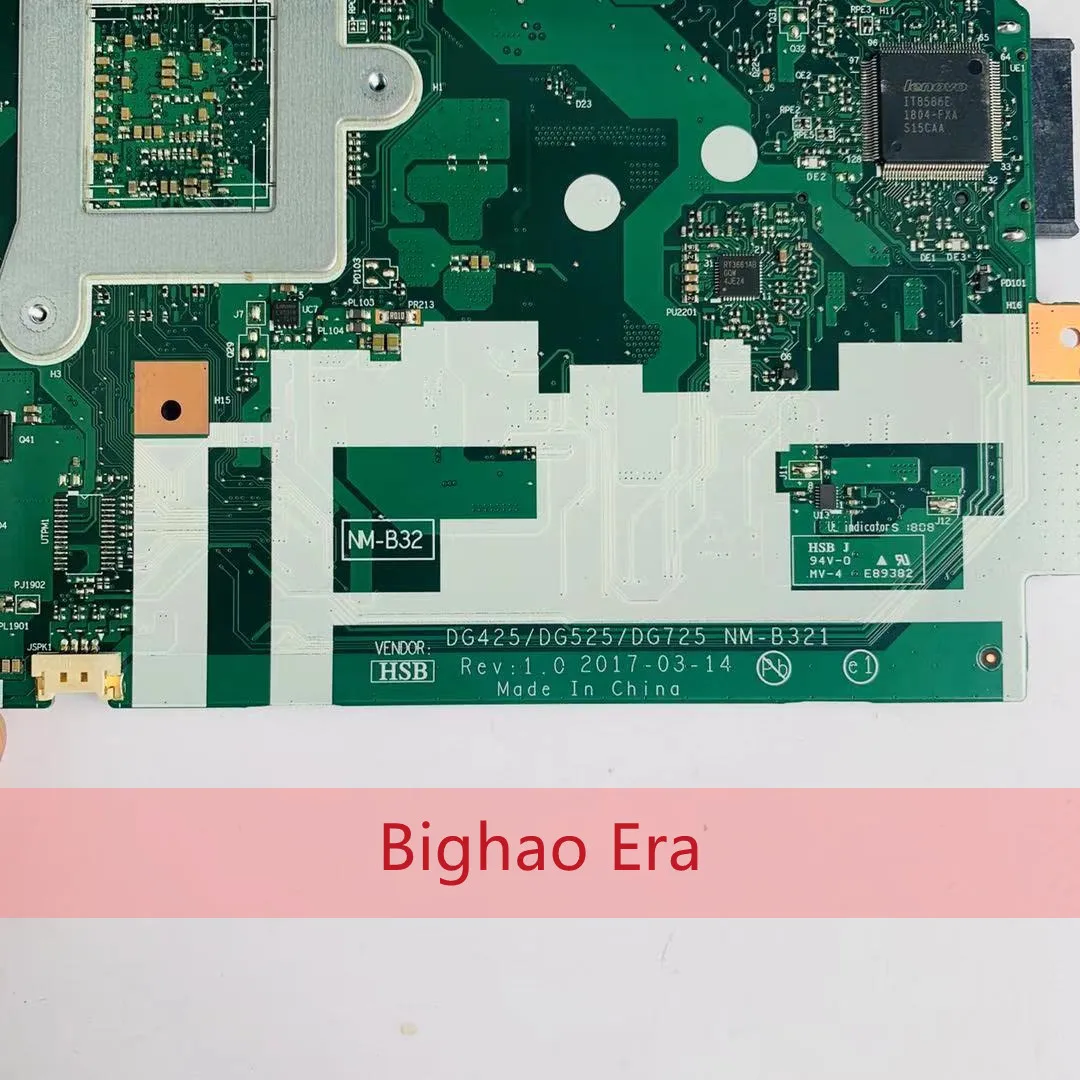 

For Lenovo IdeaPad 320-14AST laptop motherboard with A9-9425 CPU integration DG425 DG525 DG725 NM-B321 100% fully tested