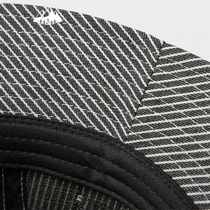 Мужская винтажная Кепка в стиле Харадзюку разноцветная полосатая шляпа рыбака