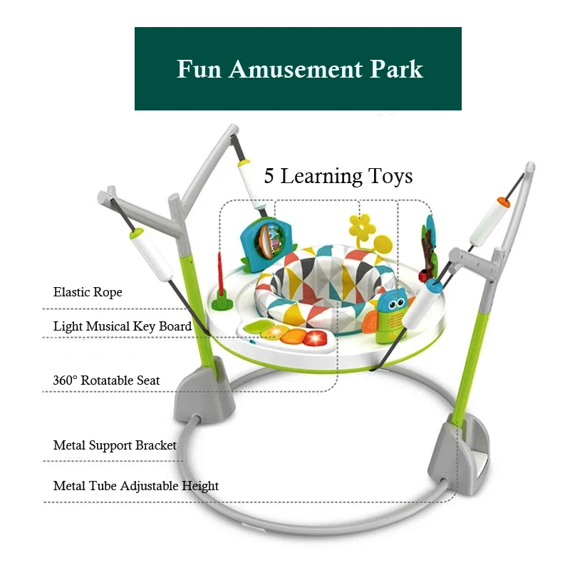 Многофункциональное кресло для малышей складной джемпер подставка фитнеса