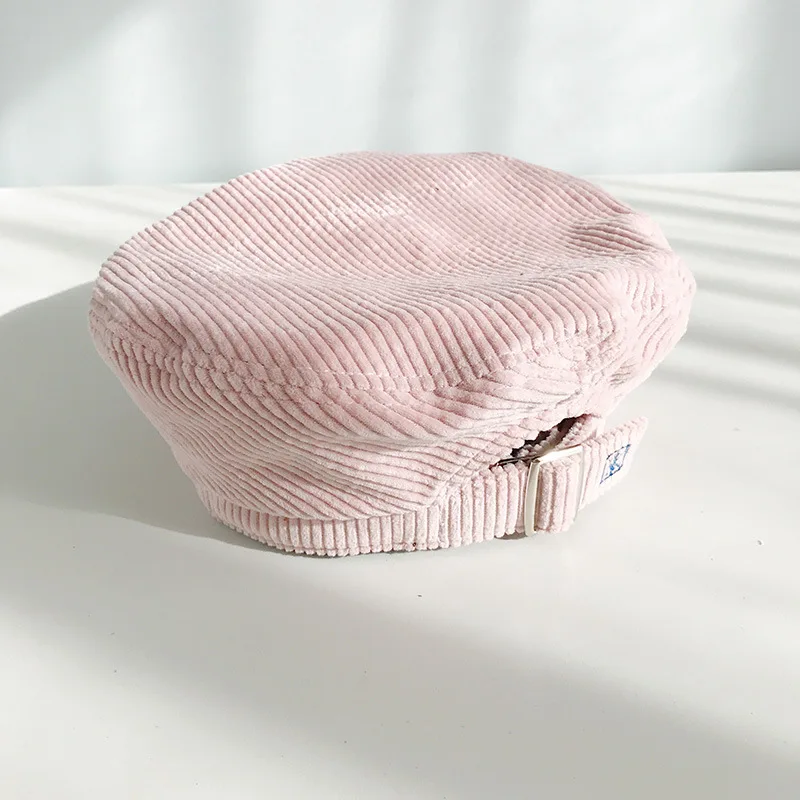 Вельветовый берет в стиле Харадзюку винтажная шляпа художника для женщин и