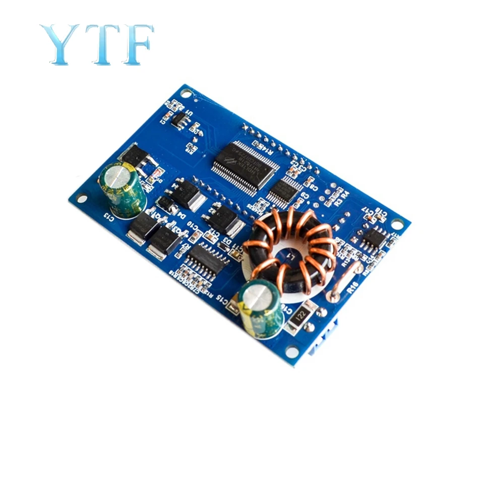 Модуль питания с понижающим напряжением 12 А плата постоянного тока ЖК-дисплеем |