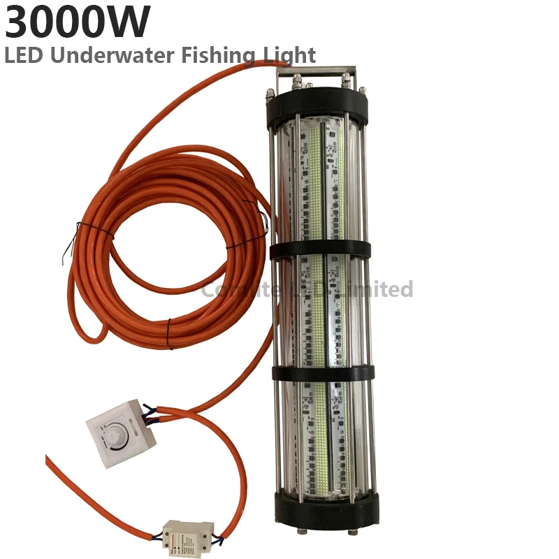 Рыболовная приманка 3000W AC 200 240V возможностью погружения на глубину до 30 м кабель