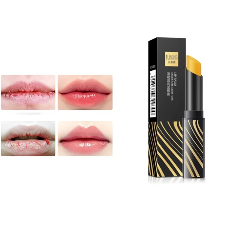 

1 Pcs Mens Lip Balm Moisturizing Hydration Lighten Lip Lines Anti-dry Lip Balm