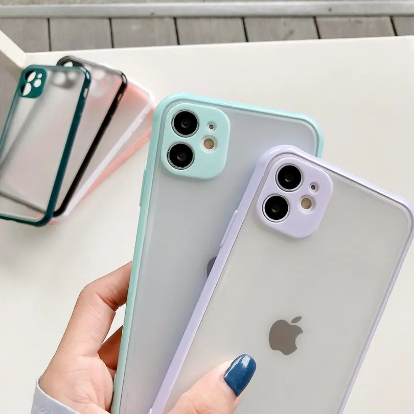 matte case for iphone 11 iphone 11 pro case for iphone se 2020 soft tpu back cover for iphone max xr xs max x 7 8 plus free global shipping