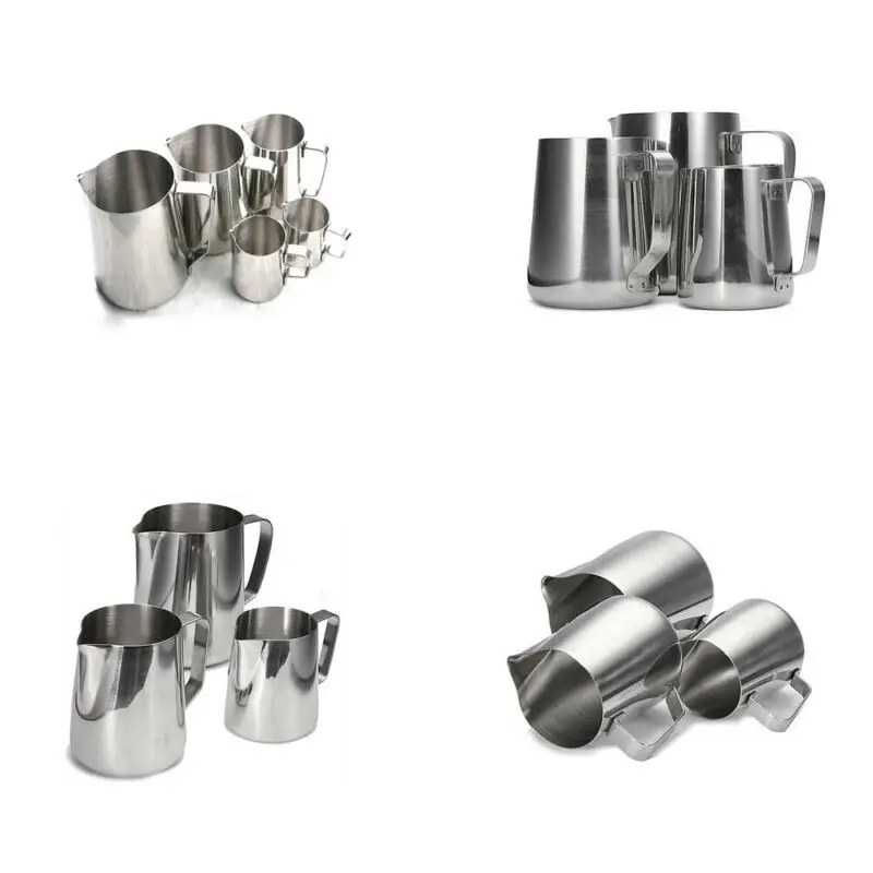 2019 Новый Нержавеющая сталь эспрессо Кофе кувшин Craft латте вспенивания молока