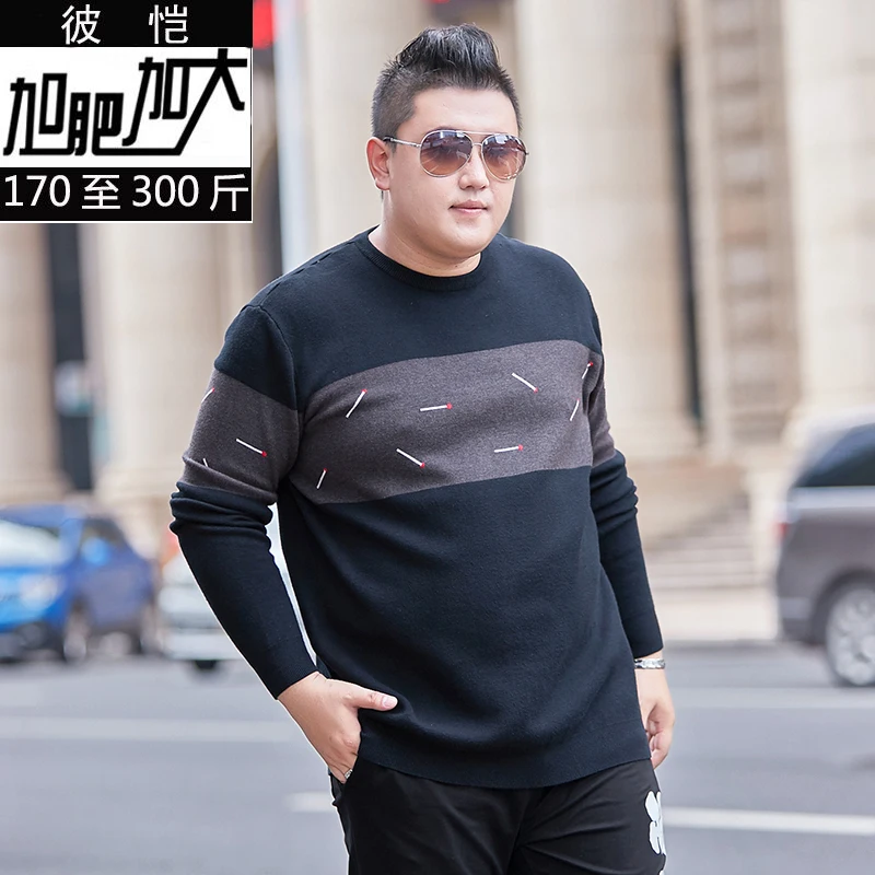 

10XL 8XL 6XL кашемировый шерстяной свитер Мужская брендовая одежда 2019 Осень Зима Новое поступление приталенные теплые свитеры пуловер с круглым...