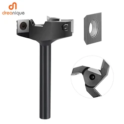 Строгальная фреза для древесины с 3 канавками, 35/60 мм, диаметр резки 8/12 мм