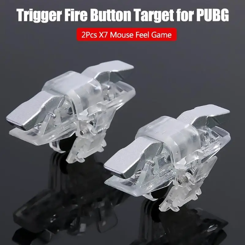 2 шт. X7 игровой контроллер геймпад триггер Кнопка прицела Джойстик Геймпад
