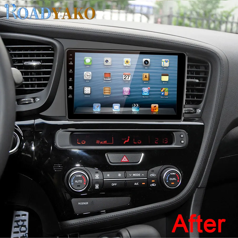 Автомагнитола 9 дюймов Android мультимедийный видеопроигрыватель для KIA K5 2011-2015