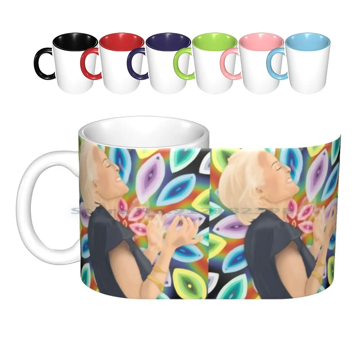 

Керамические кружки Jean Milburn And Yonis, кофейные чашки, Кружка для молока и чая, джинсовый милберн, Гиллиан Андерсон, сексуальный креативный тренд...