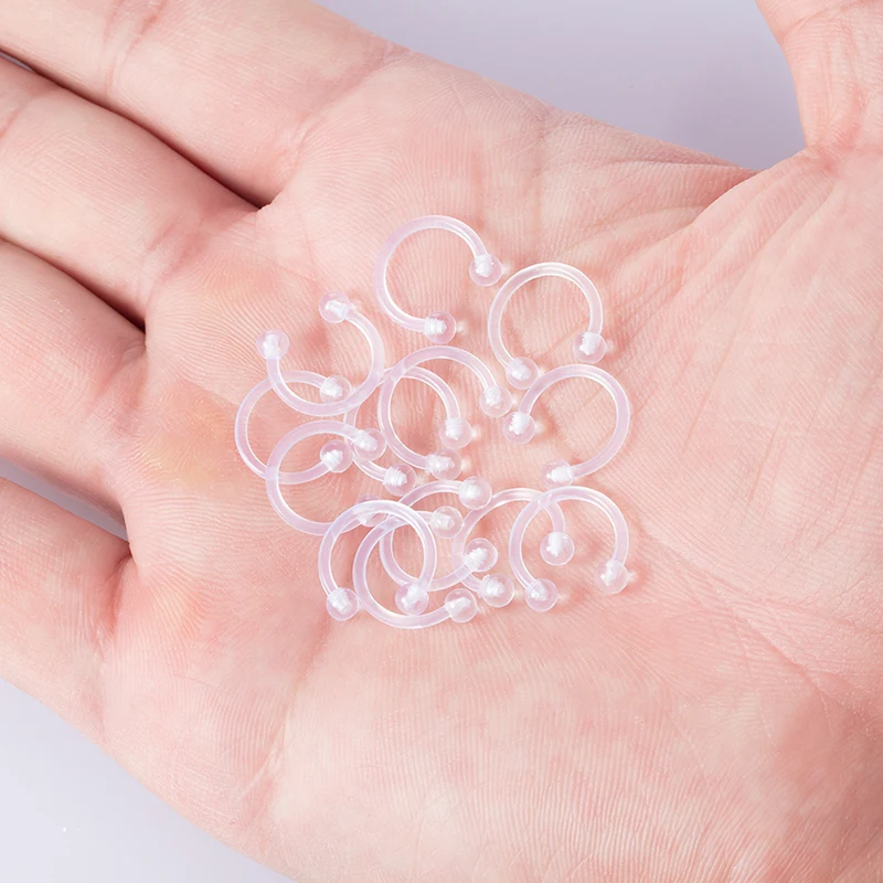 Кольцо для пирсинга носа 5 шт |