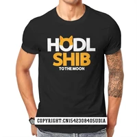 hodl tshirt shib shiba inu crypto cryptocurrency coin hip hop t shirt stuff ofertas men tops tees fashionable t shirts