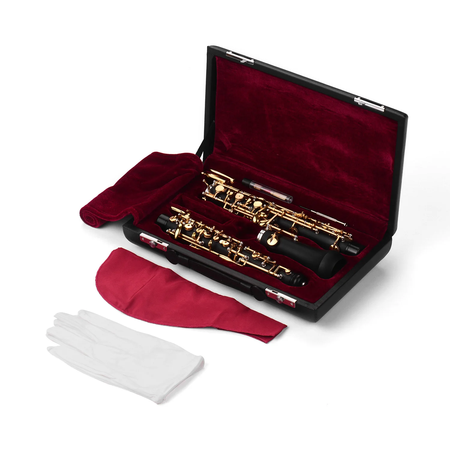 Профессиональный полуавтоматический стильный никелированный инструмент Oboe C Key