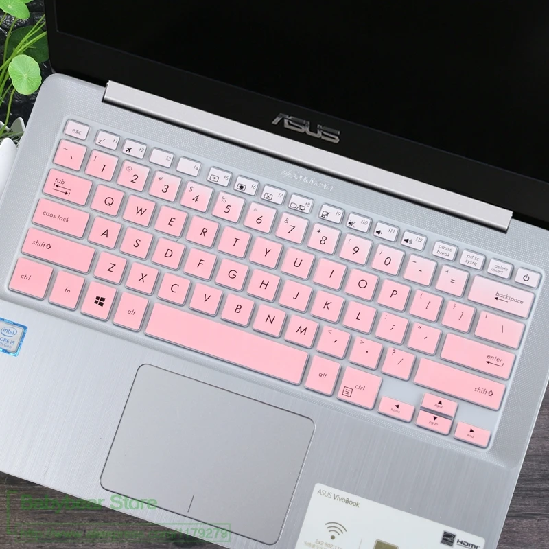 14 дюймовый защитный чехол для клавиатуры Asus vivobook X407 x407u X407UB X407UA X407UF X411U X411UF PU404U X405UR