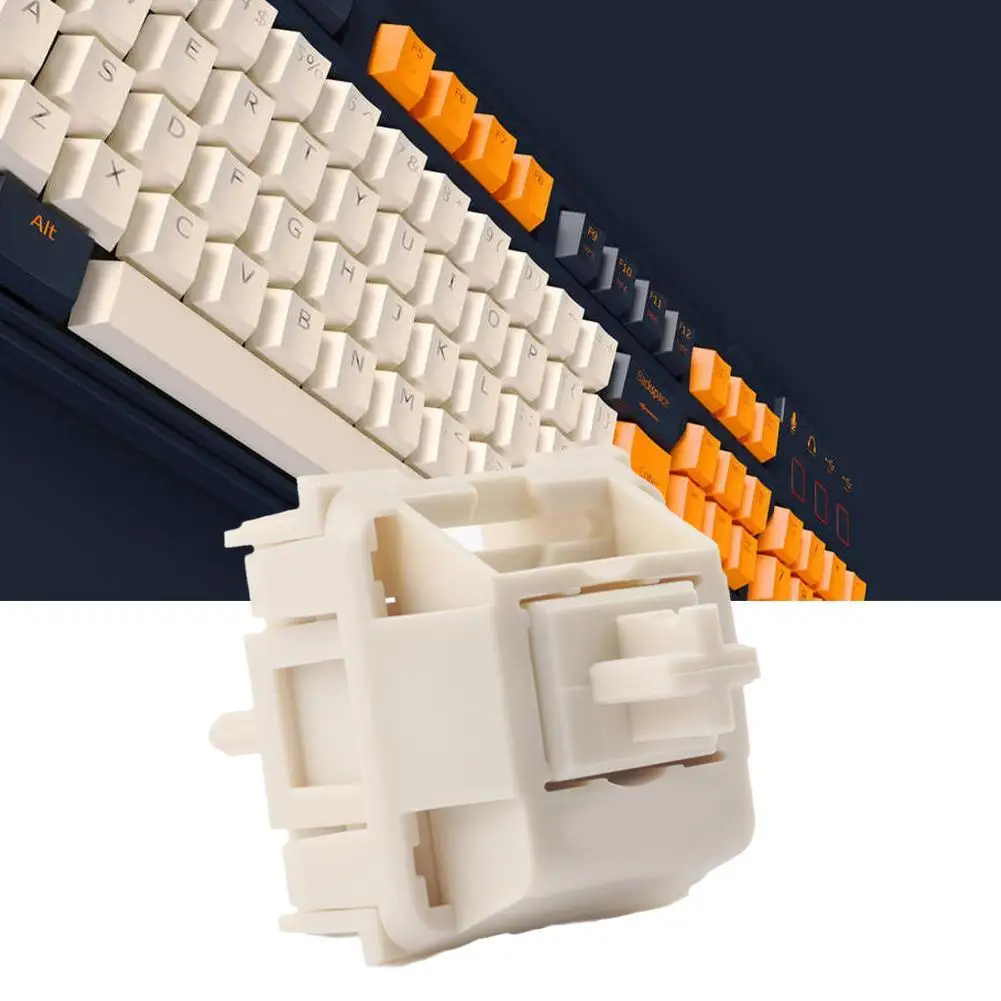 

Mechanical Keyboard Shaft Body Customized Mechanical Keyboard Shaft Body For Kaihua Novelkey Cream Linear Five-pin Shaft Switch