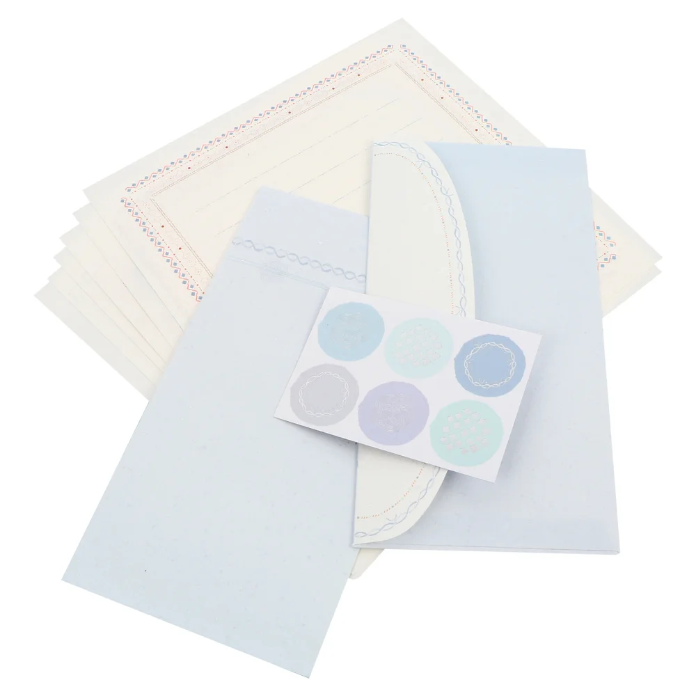 

1 Set of Elegant Writing Stationery Paper Letter Papers Writing Note Paper