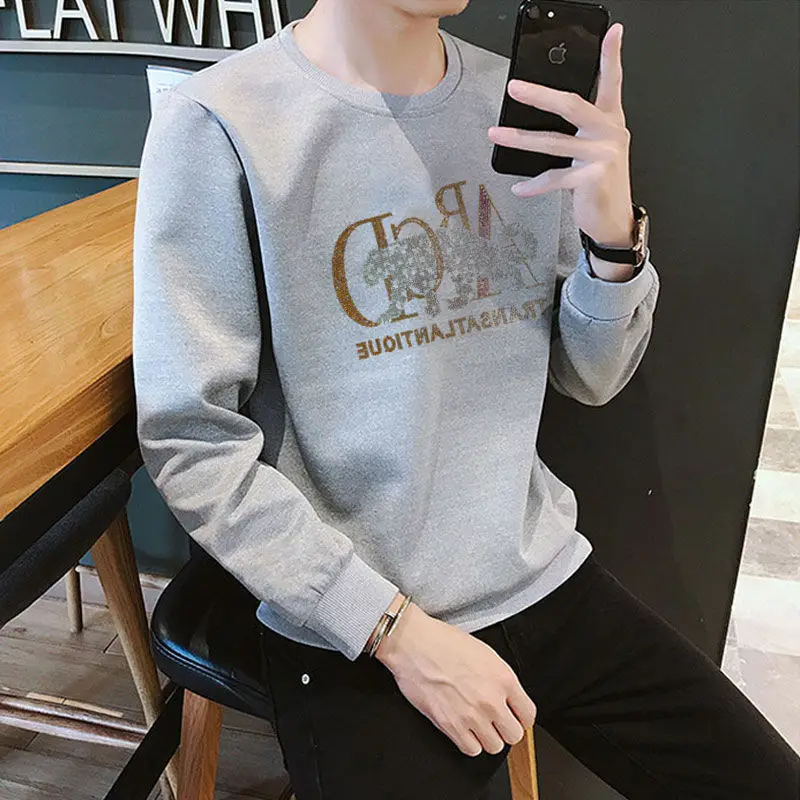 

Hoodie Homme Sweatshirt Camiseta Print Man Hoodies Long Sleeve O Neck Plus Size 2020 Autumn Casual Streetwear Men Hoodie Hip Hop
