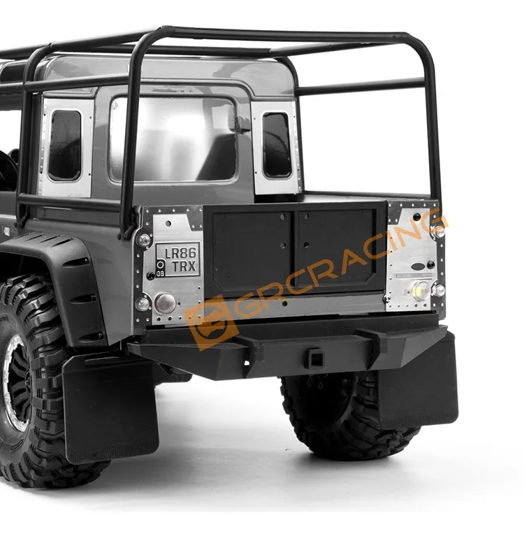 traxxas 110 rc автомобиль trx4 defender металличе