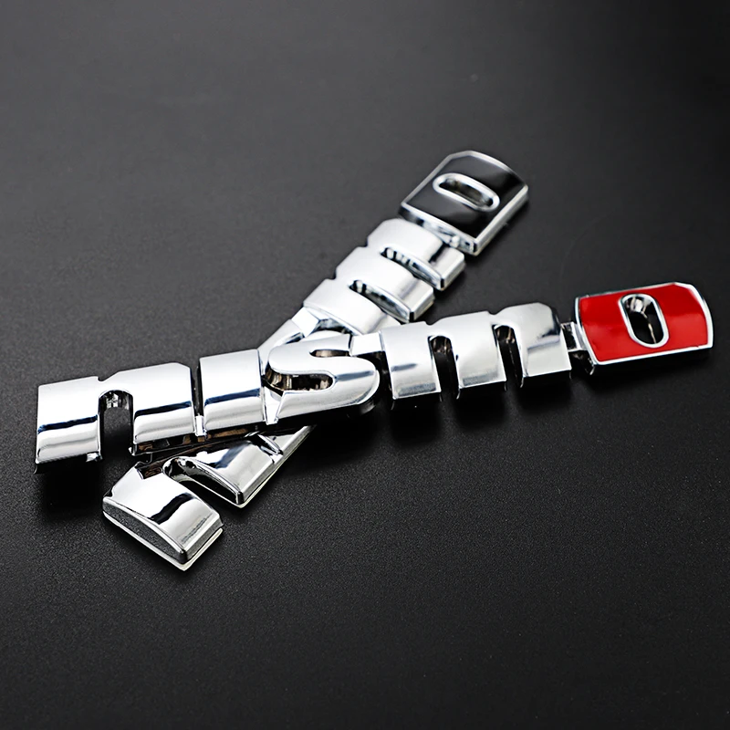 Металлические 3D наклейки NISMO 1 шт. Эмблема багажника автомобиля для Nissan Qashqai Tiida Teana
