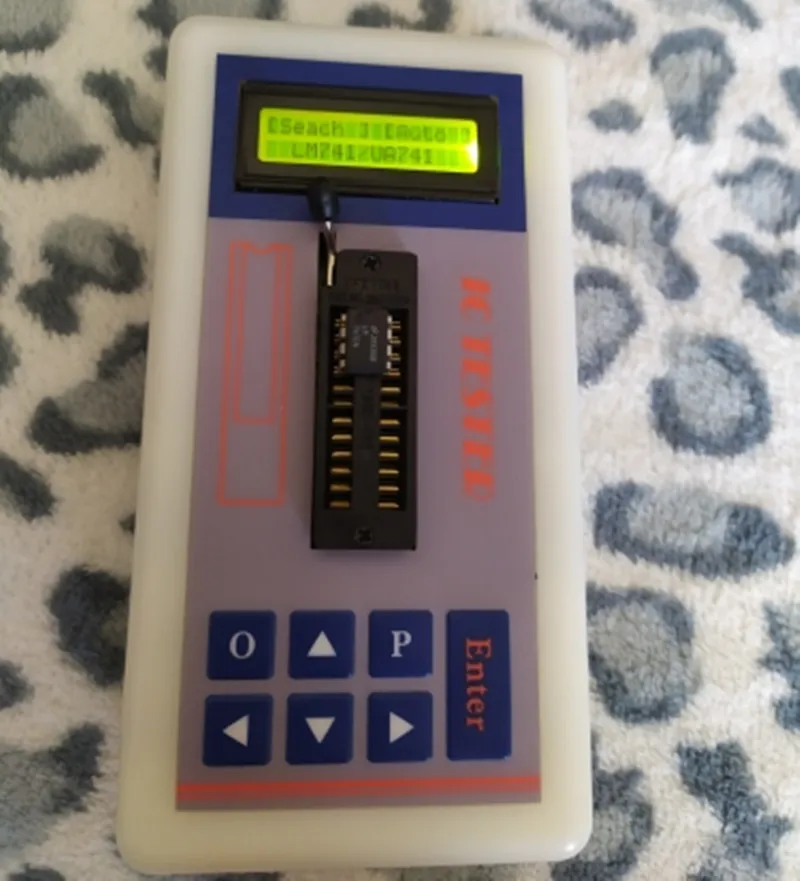 Portable Integrated circuit tester IC testers transistor Meter online maintenance Digital LED ic | Инструменты