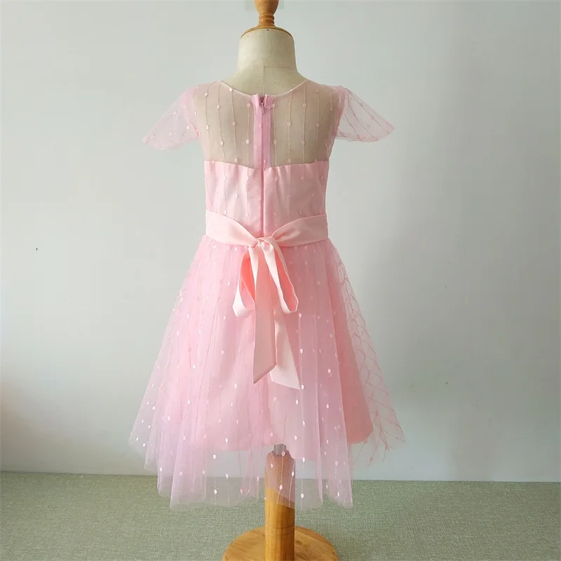 

Lovely Princess Flower Girl Dresses with Sash 2020 New Little Girl Kids/Children Dress First Communion Party Ball Pageant Dress