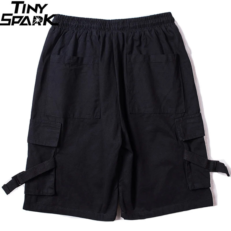 Лето 2019 мужские шорты Харадзюку хип хоп Карго короткие камуфляжная уличная