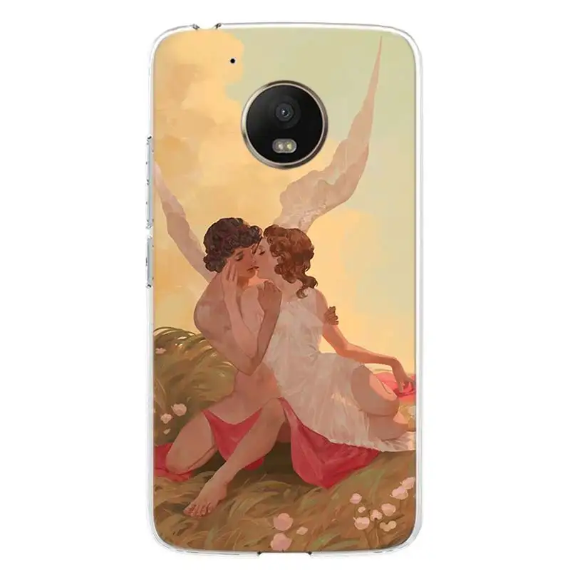 Чехол для телефона с изображением ангела Купидона Motorola Moto G8 G7 G6 G5S G5 G4 E6 E5 E4 X4 Play Plus