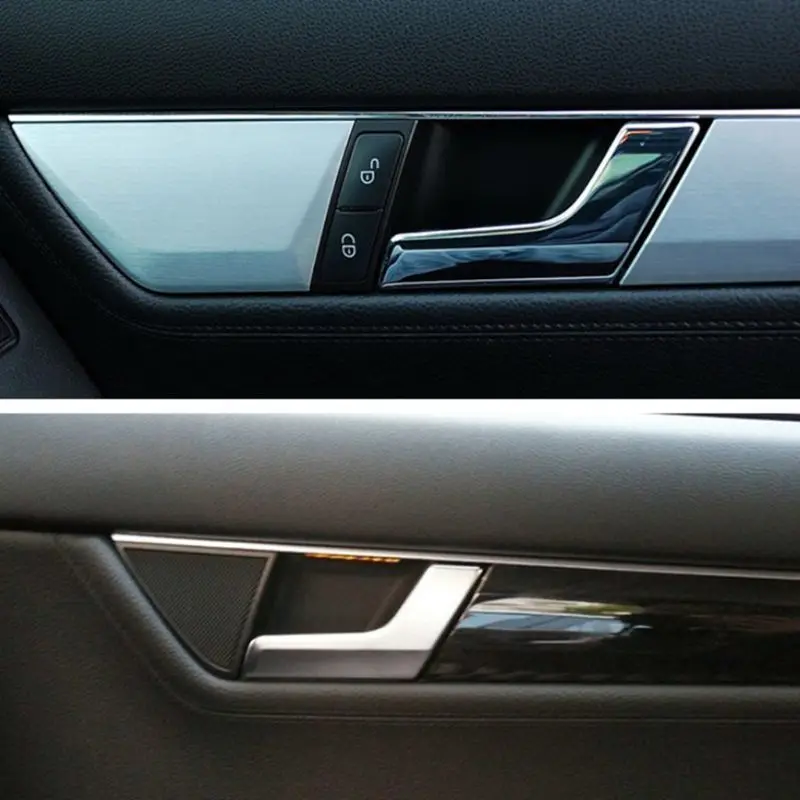 Сменный передний/задний левый/правый боковой хромированный автомобильный