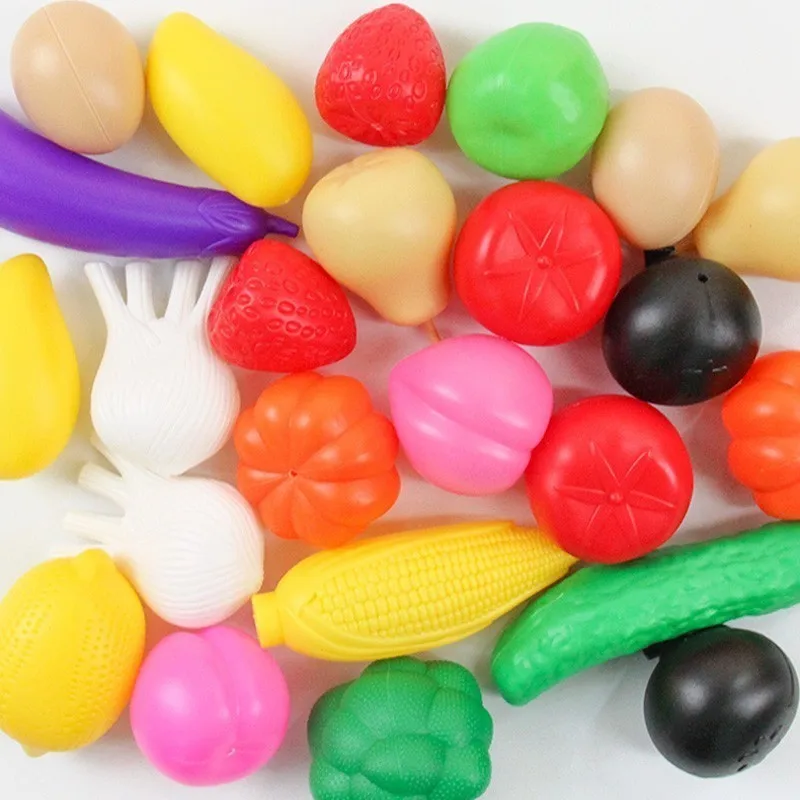 24 шт. детей Кухонные Игрушки корзину комплект ролевые игры дом для резки фруктов