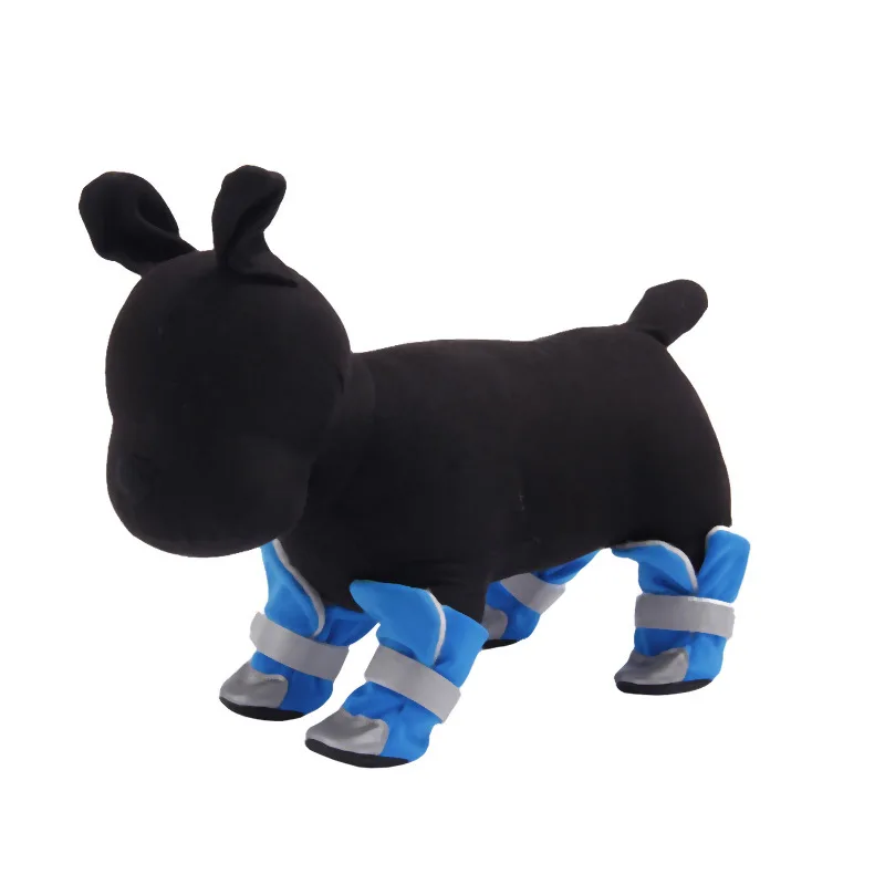 

Reflective Dog Shoes Bomei Teddy Bear Soft Sole Shoes Small Dog Breathable Foot Cover Dogs Shoes Outdoor Puppy Small Dog Shoes