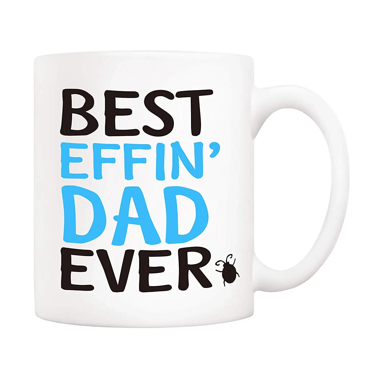 Рождественские подарки для папы забавная кофейная кружка Лучший Effin Dad Ever 11Oz