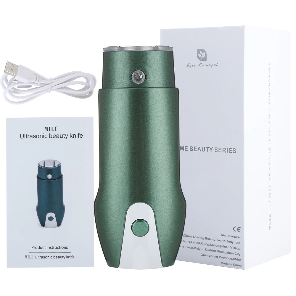 

Ultrasonic Knife RF EMS Beauty Instrument 3 Colors Light Therapy Anti-Aging Skin Tightening Wrinkle Removal Beauty SPA