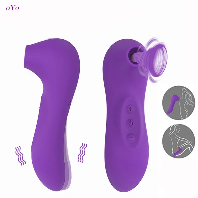 Oyo на присосках для клитора Вибратор Секс язык вибрационный сосание сосков