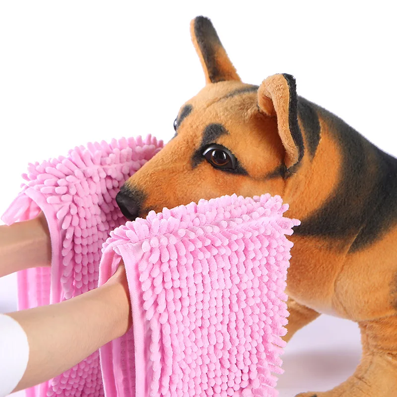 

Hot Sale Dog Bath Towel Massage Bath Towels For Dogs Bathing Absorbent Water Dog Towel For Cleaning Dogs Accessories Pet