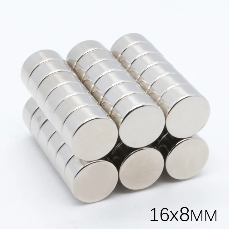 

20Pcs 16x10 mm neodymium magnet N35 Small Disc Round Super Strong magnets 16*10 mm Powerful Rare Earth Neodymium Magnets