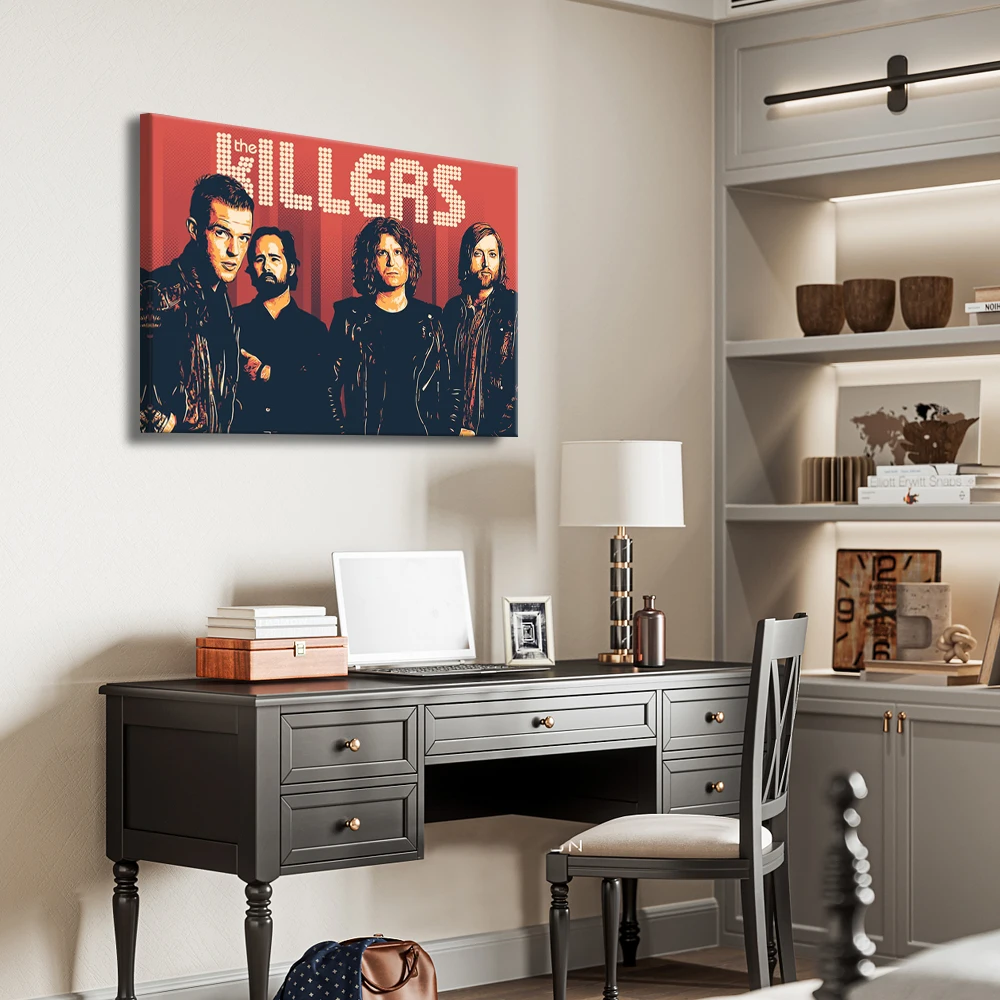 

Плакат с изображением убийц, настенная Картина на холсте, скандинавские плакаты и принты, Настенный декор для спальни, Декор без рамки