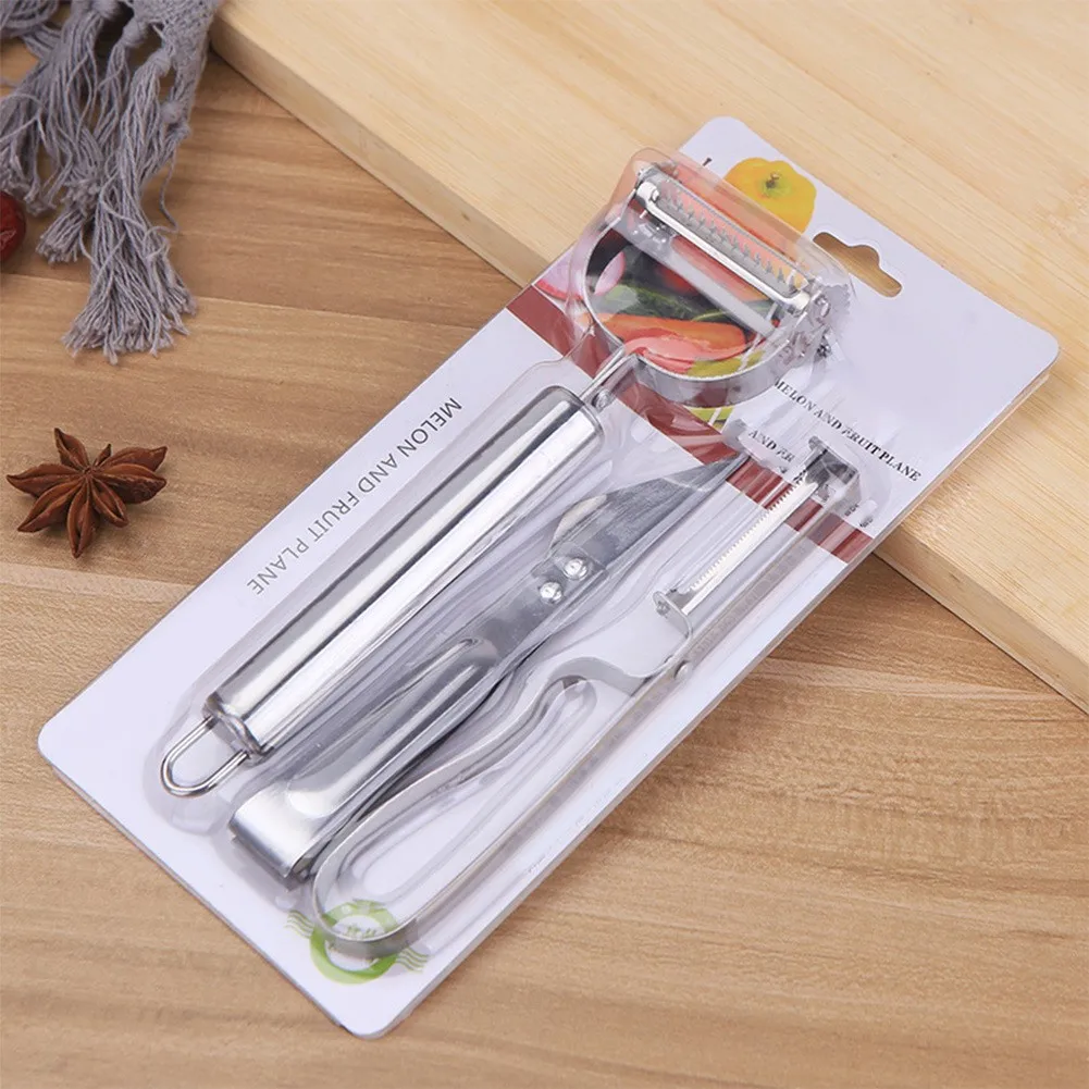 

Stainless Steel Multi-function Vegetable Peeler&ampJulienne Cutter Julienne Peeler Potato Carrot Grater Kitchen Tool