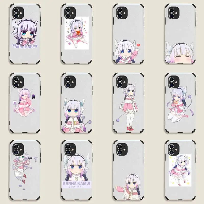 

Kanna Kamui Phone Case Lambskin Leather For iphone 12 11 8 7 6 XR X XS PLUS MINI PLUS PRO MAX Shockproof