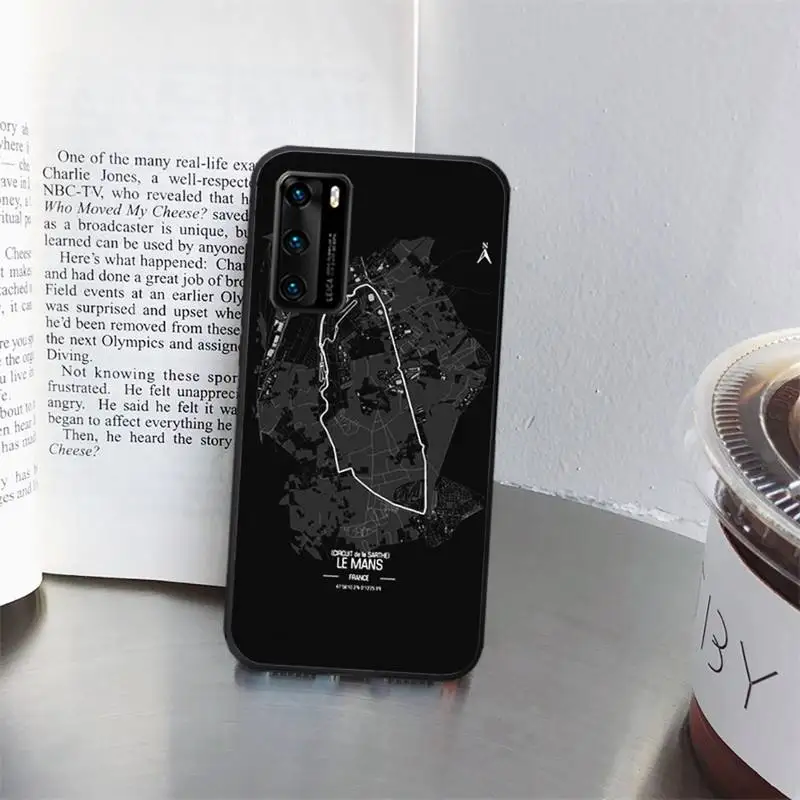 

Formula 1 racing circuit Phone Cases for huawei P40 pro lite P8 P9 P10 P20 P30 psmart 2019 2017 2018