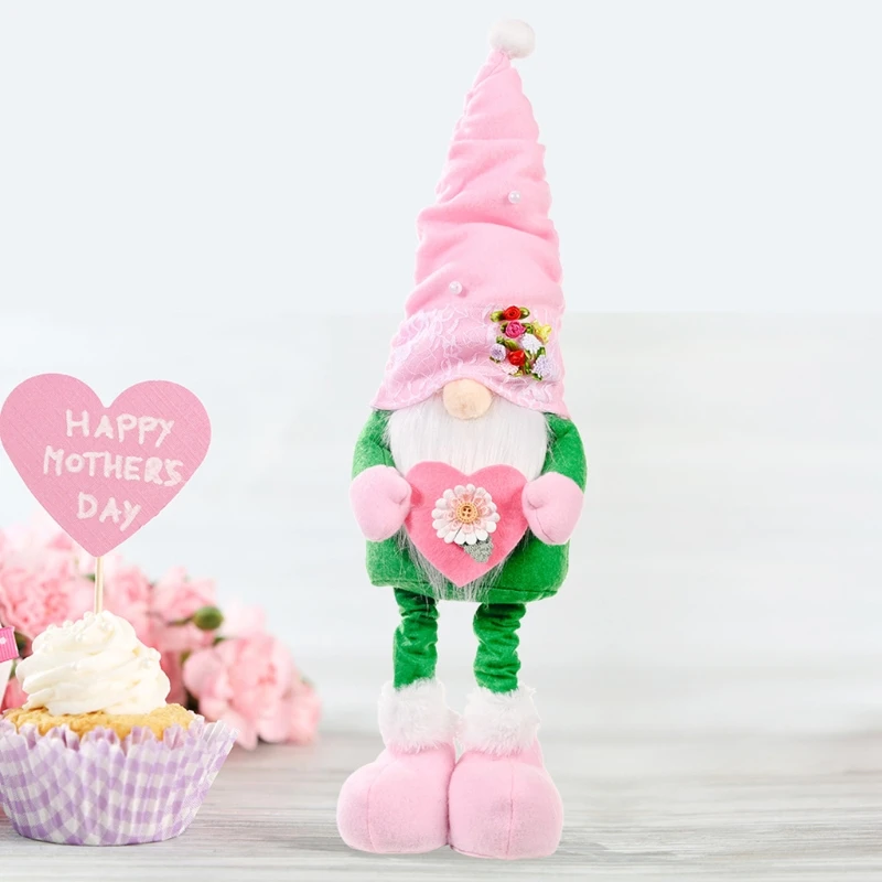 

Telescopic Mother's Day Gnome Tomte Swedish Nisse Scandinavian Elf Home Farmhouse Kitchen Decorations