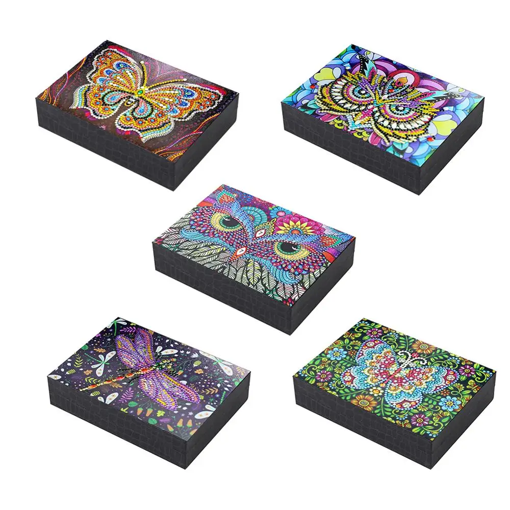 Шкатулка для ювелирных украшений специальной формы контейнеры с бабочками из