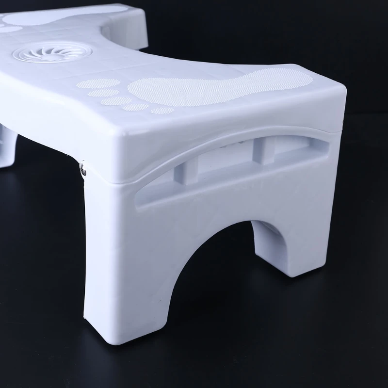 

Bathroom foldable adult children non-slip plastic squatting pan with 6.7'' toilet stool and step stool DropShipping