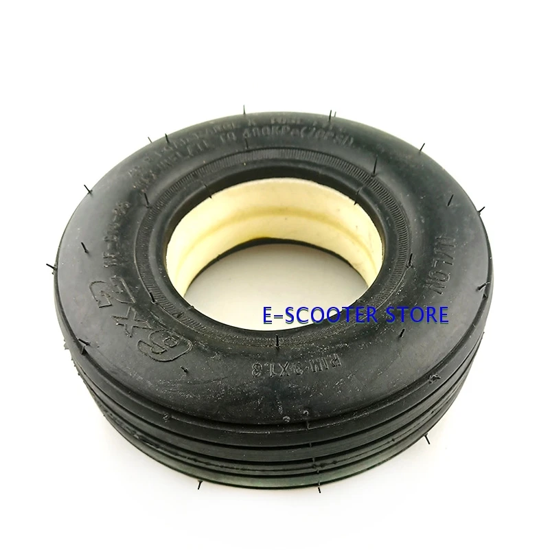 

6 inch 6x2 soild tire for Mini Electric Scooter Wheelchair Truck fastwheel F0 Scooter Trolley Cart 6*2 Explosion-proof Tyre