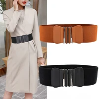fashion elastic wide belts for women designer luxury brand waist strap dress coat sweater ladies decorative waistband