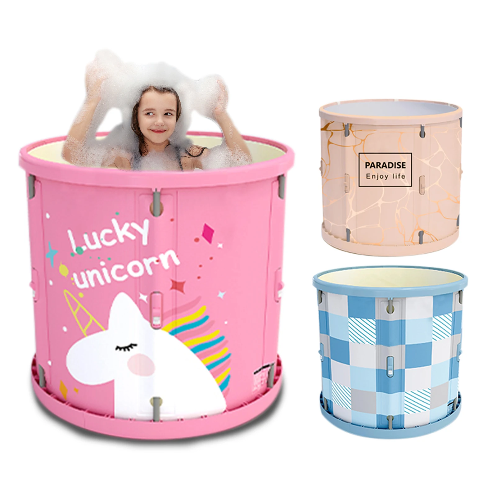 

Portable Sauna Bathtub Portable Bath Adult Hot Tub Bathtub Bath Barrel Bucket Large Thickened Baby Swim Body Steam Bath SPA Tub