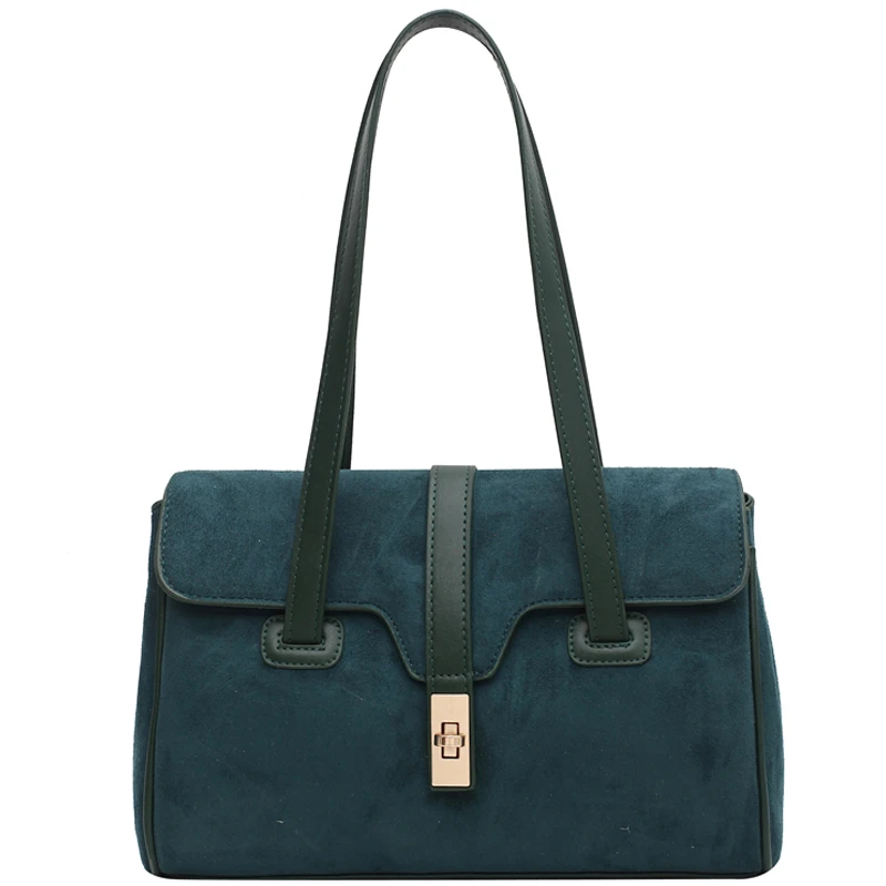 

Vintage Large Armpit bag 2020 Winter New High-quality Matte PU Leather Women's Designer Handbag High capacity Shoulder Bags