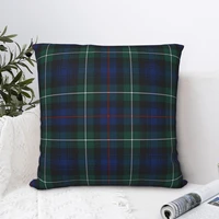 mackenzie grid square pillowcase cushion cover creative home decorative polyester for bed nordic 4545cm