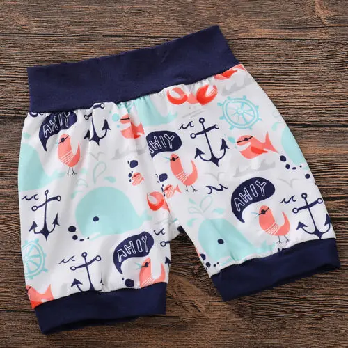 

Newborn Baby Boys Tops Jumpsuit Short Pants Hat Outfits Clothes