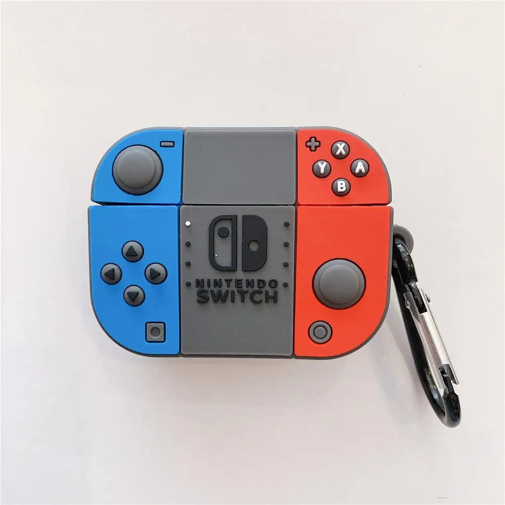 

Suitable For Apple Airpods 1-2-3 Generation Protective Cover Cute Game Console Silicone Wireless Bluetooth Headset 3 Generation